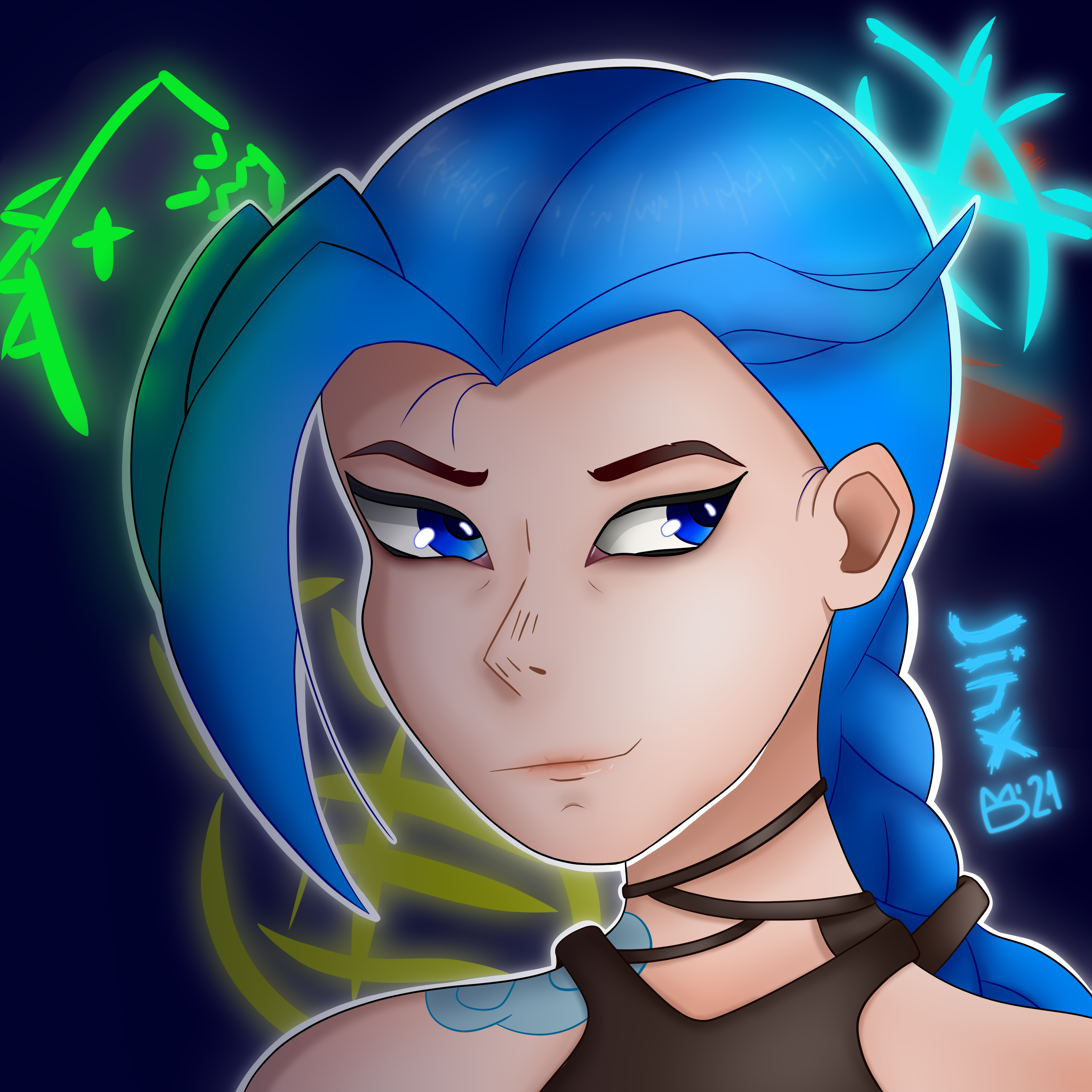 Jinx персонаж сериала Arcane